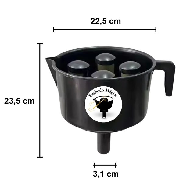 embudo mágico con 4 filtros purificadores de combustible 6
